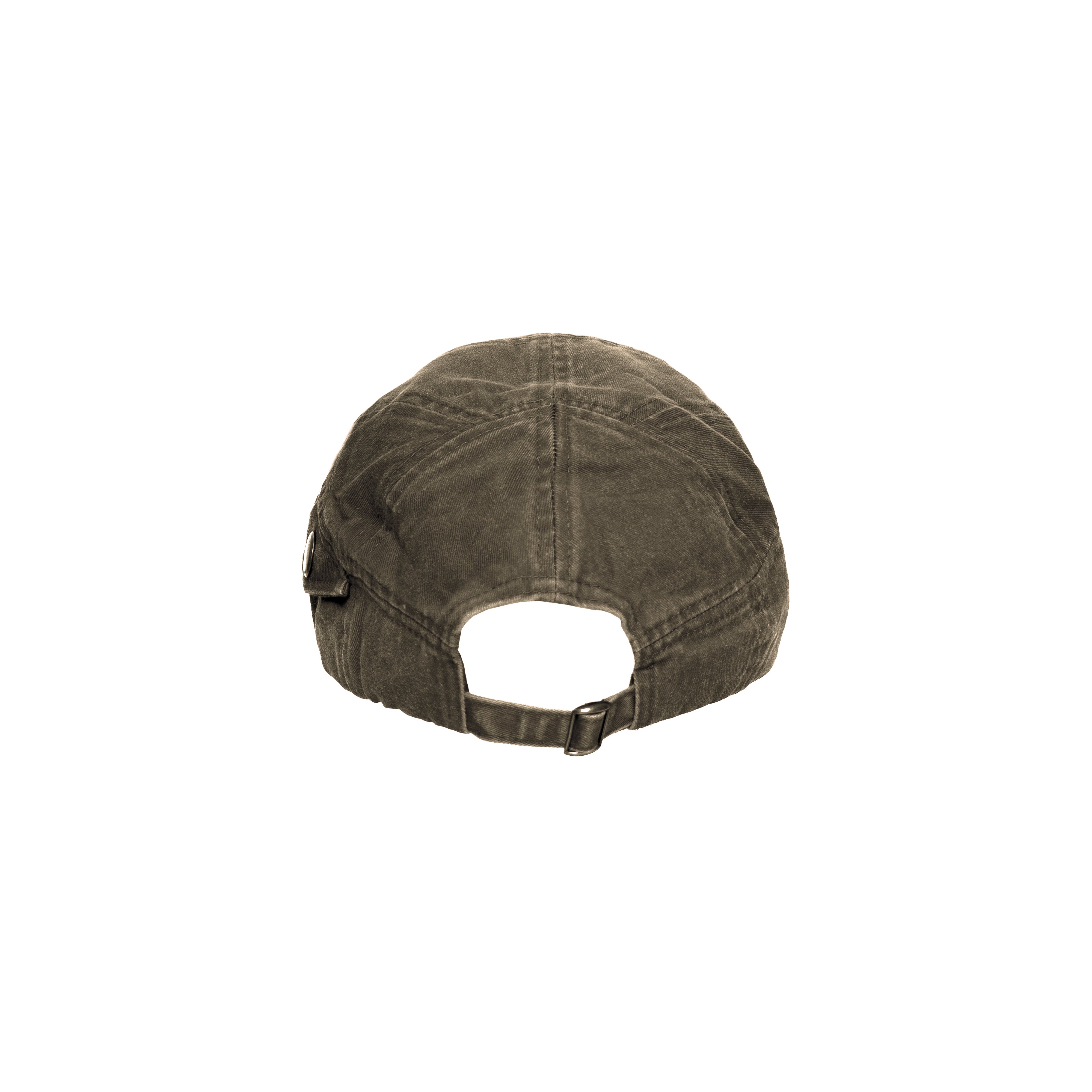 12-PANEL CAP IN DARK MATCHA