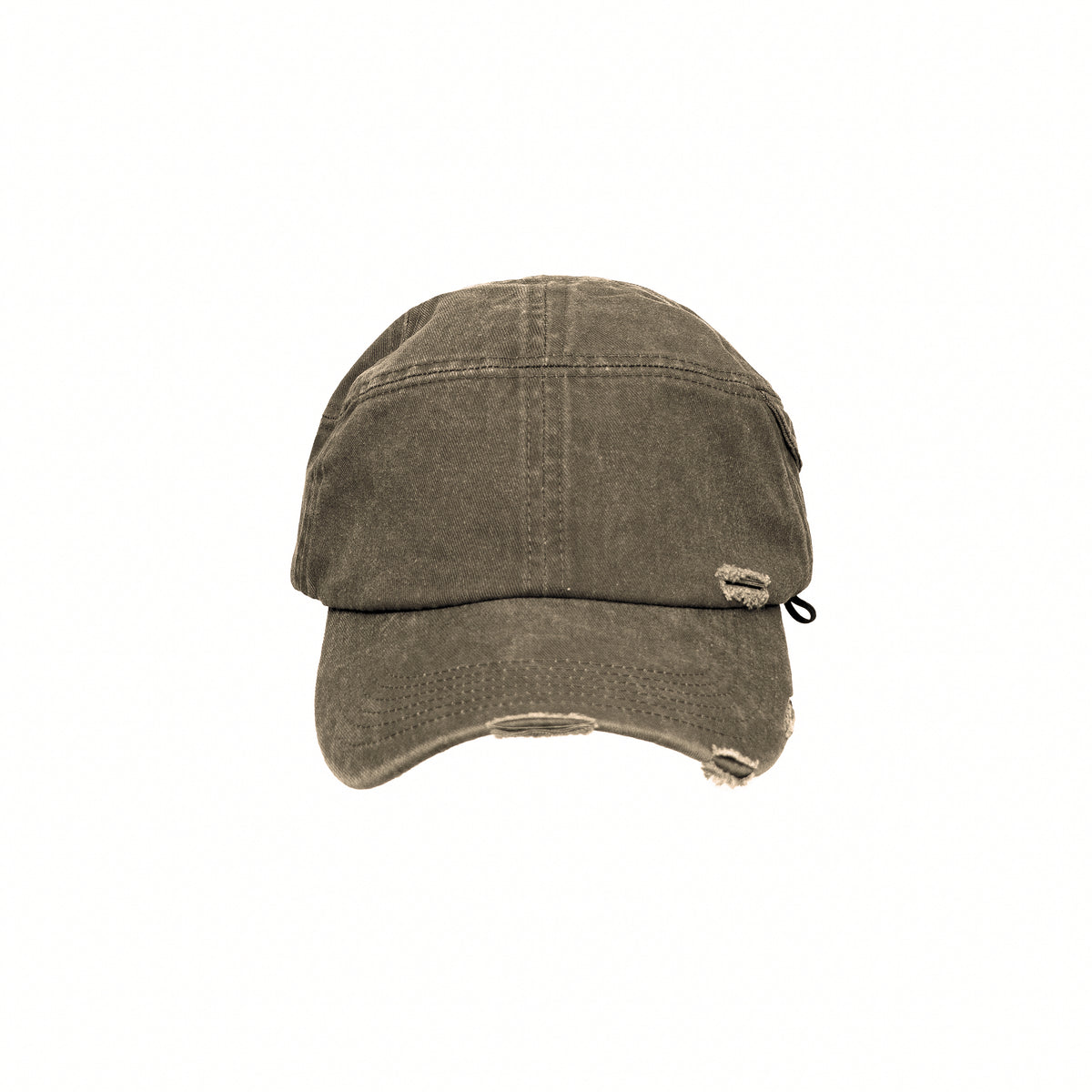 12-PANEL CAP IN DARK MATCHA