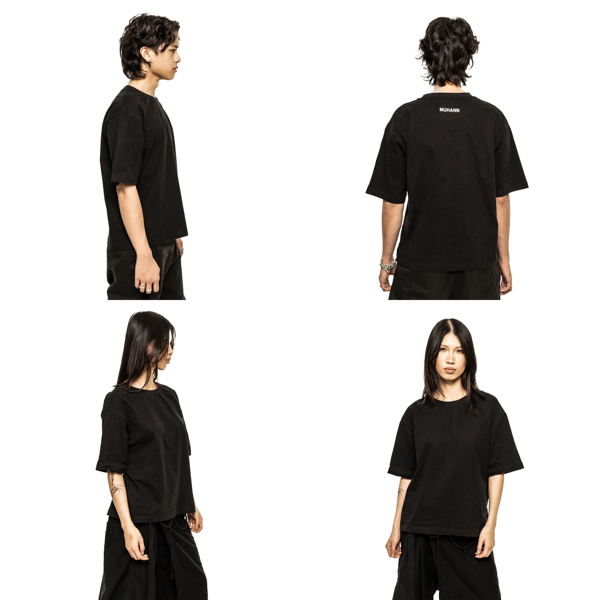PLEATED STUDIO T-SHIRT